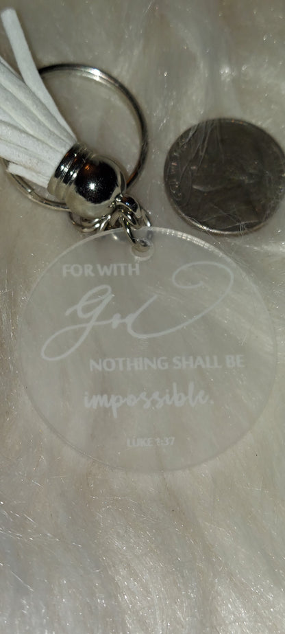 Inspirational Key Chain