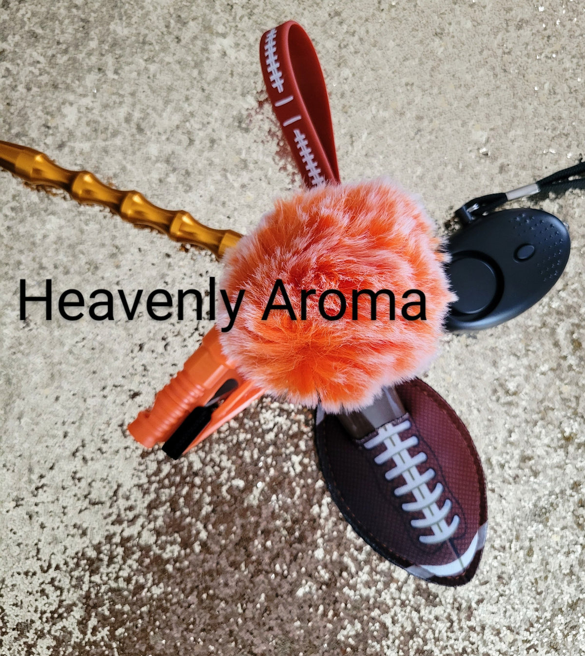 Football Inspired Safety Keychain Sets