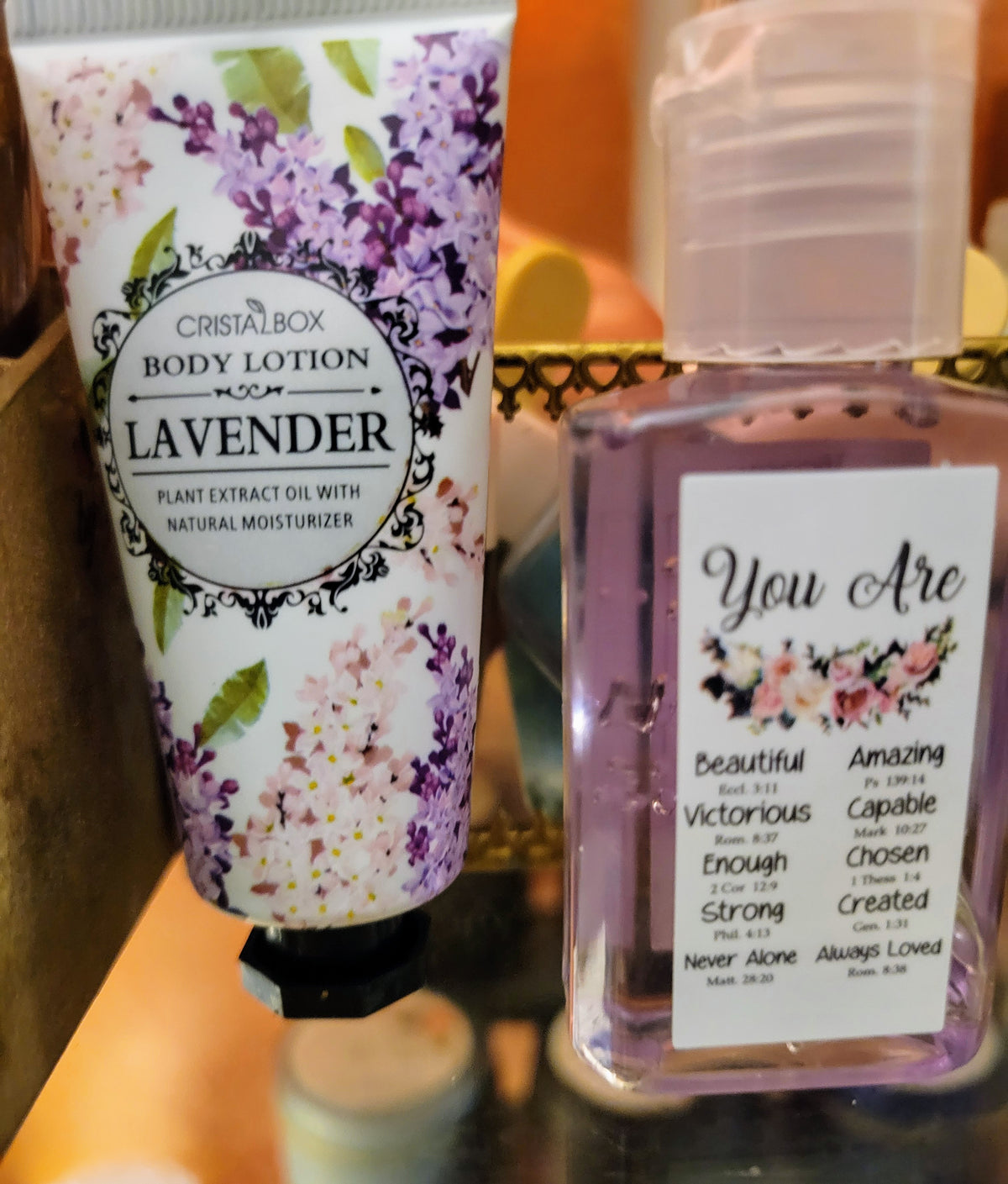 Hand Sanitizer & Scented Lotion Minis