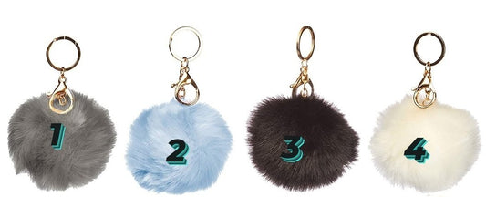 Puffball Keychain